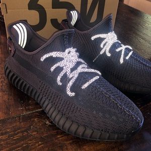 Adidas Yeezy Boost 350 v2 Black Non-Reflective